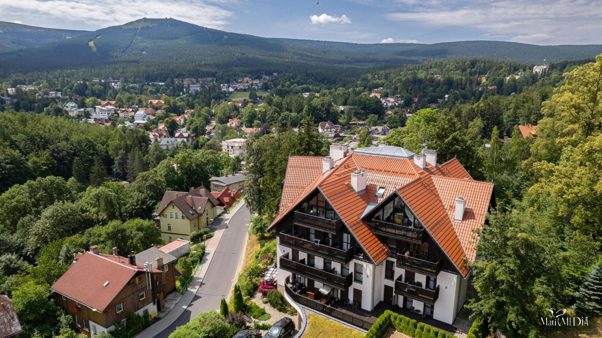 Apartament Panorama Gor - Centrum Miasta Z Widokiem Na Szrenice Szklarska Poręba Eksteriør billede