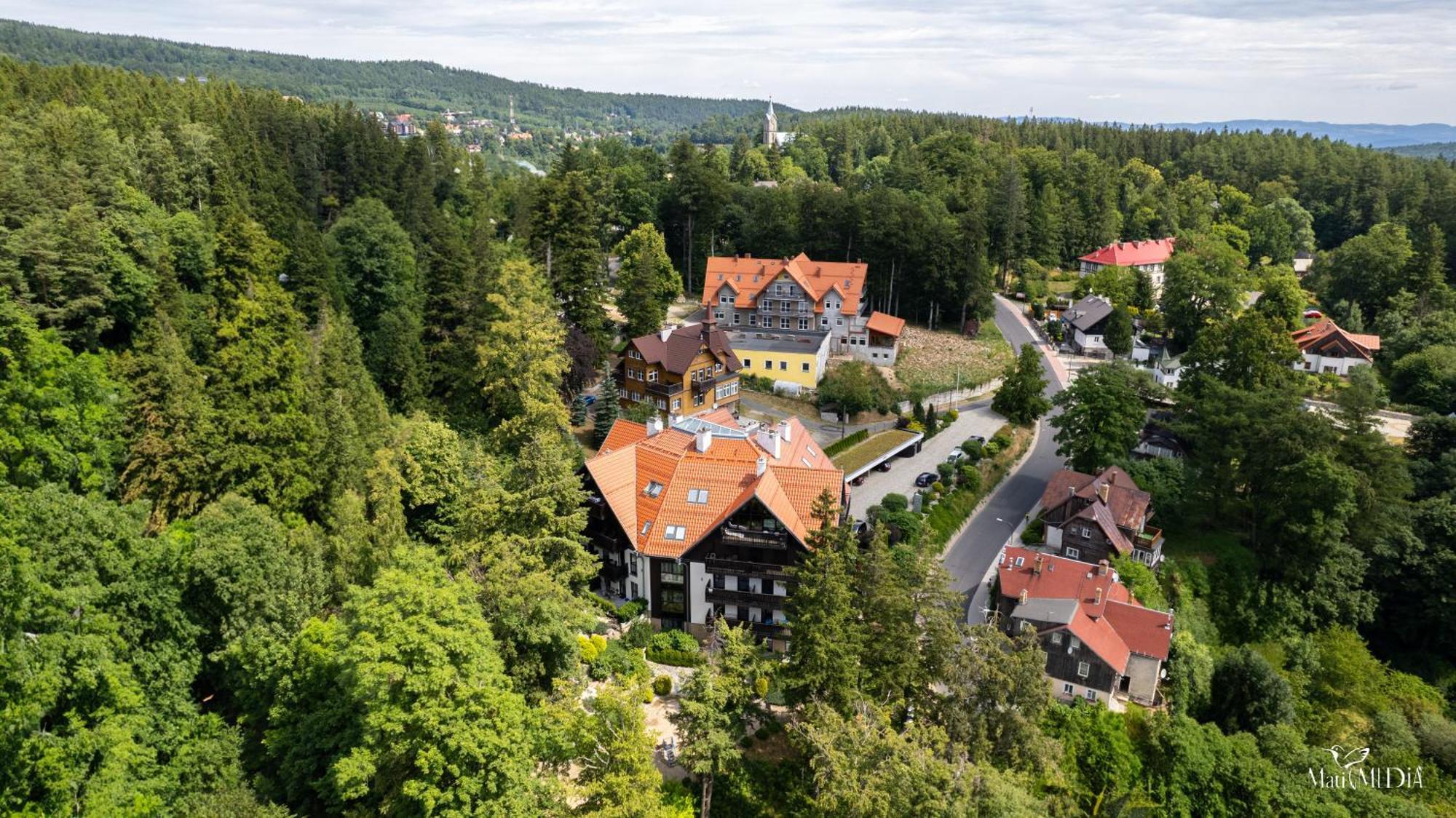 Apartament Panorama Gor - Centrum Miasta Z Widokiem Na Szrenice Szklarska Poręba Eksteriør billede
